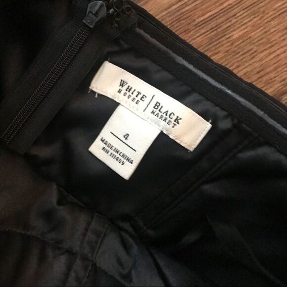 WHBM lbd halter strapless chiffon party dress 4 - Picture 2 of 5